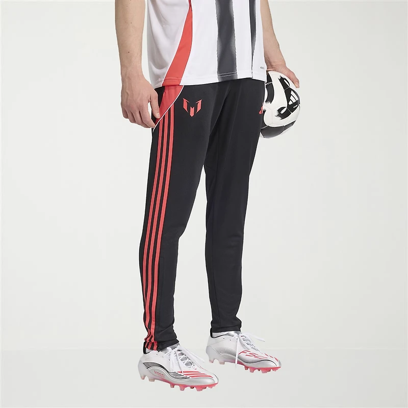 adidas Messi Mens Slim Mid Rise Regular Fit Track Pant