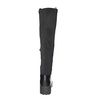 Dirty Laundry Womens Maybellene Chunky Heel Over the Knee Boots