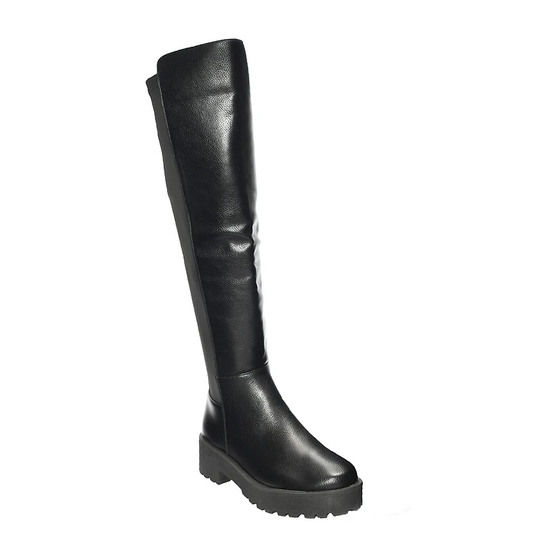 Dirty Laundry Womens Maybellene Chunky Heel Over the Knee Boots