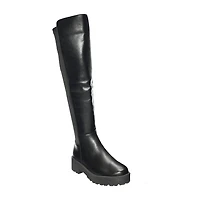 Dirty Laundry Womens Maybellene Chunky Heel Over the Knee Boots