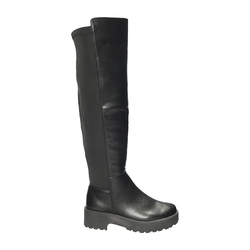Dirty Laundry Womens Maybellene Chunky Heel Over the Knee Boots