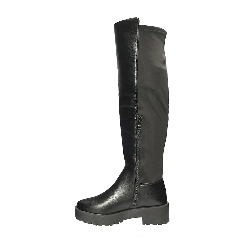 Dirty Laundry Womens Maybellene Chunky Heel Over the Knee Boots