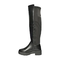 Dirty Laundry Womens Maybellene Chunky Heel Over the Knee Boots