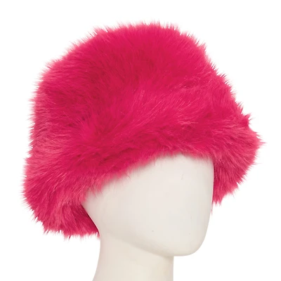 Nanette Lepore Fur Womens Bucket Hat