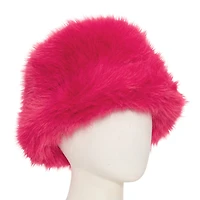 Nanette Lepore Fur Womens Bucket Hat