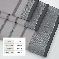 Luxury Cotton 6 Pc Decorative Towel Set