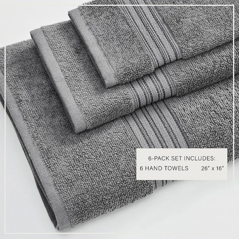 Linery Cotton Everyday Set 6-pc. Hand Towel