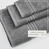 Linery Cotton Everyday Set 6-pc. Hand Towel