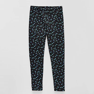 Thereabouts Little & Big Kid Girls Fleece Full Length Leggings
