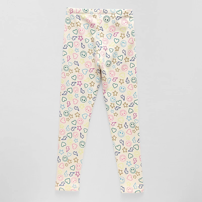 Thereabouts Little & Big Kid Girls Fleece Full Length Leggings