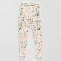 Thereabouts Little & Big Kid Girls Fleece Full Length Leggings