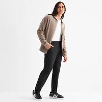 Stylus Mens Slim Fit Flat Front Pant