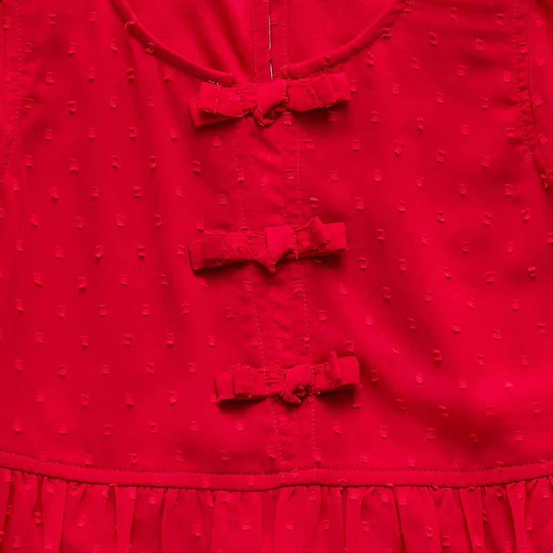 Thereabouts Little & Big Kid Girls Short Sleeve A-Line Dress