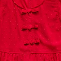 Thereabouts Little & Big Kid Girls Short Sleeve A-Line Dress