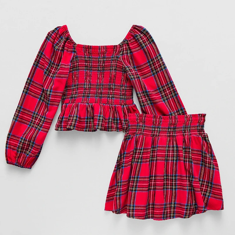 Thereabouts Little & Big Kid Girls 2-pc. Skirt Set