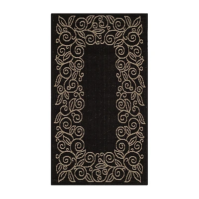 Safavieh Kiaran Floral Indoor Outdoor Rectangular Accent Rug