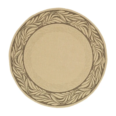 Safavieh Salena Oriental Indoor Outdoor Round Area Rug
