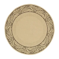 Safavieh Salena Oriental Indoor Outdoor Round Area Rug