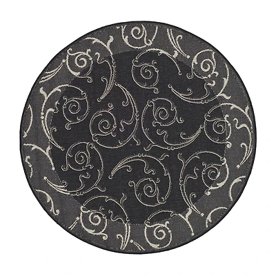 Safavieh Torvald Oriental Indoor Outdoor Round Area Rug