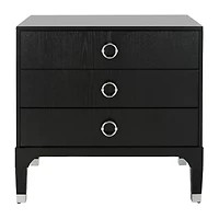 Lorna 3-Drawer Nightstand