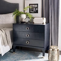 Lorna 3-Drawer Nightstand