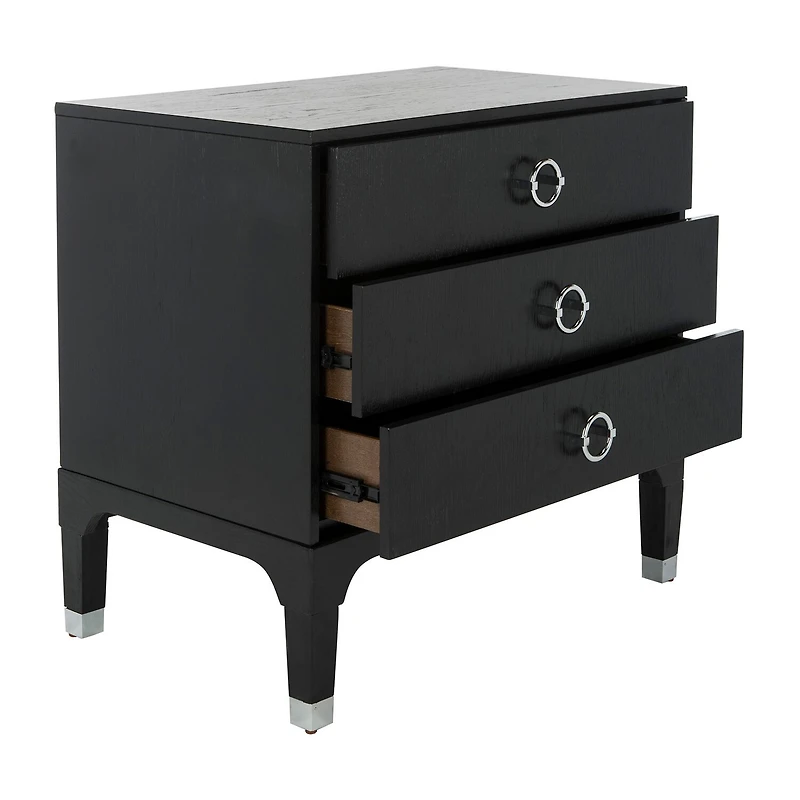 Lorna 3-Drawer Nightstand