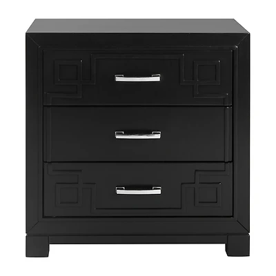 Raina 3-Drawer Nightstand