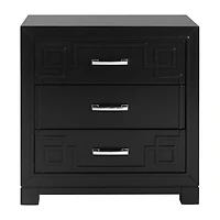 Raina 3-Drawer Nightstand