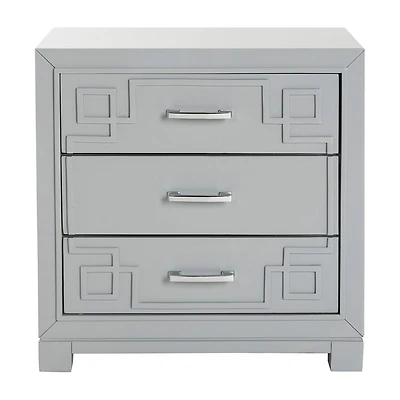 Raina 3-Drawer Nightstand