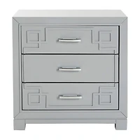 Raina 3-Drawer Nightstand