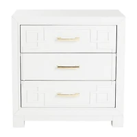Raina 3-Drawer Nightstand
