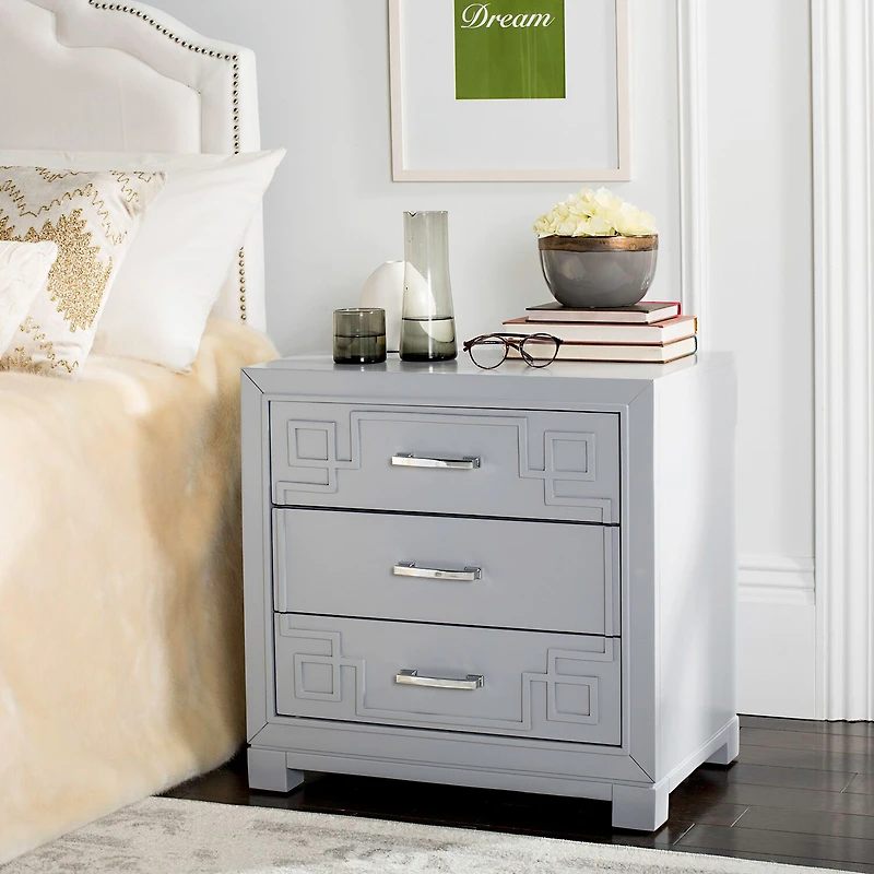 Raina 3-Drawer Nightstand