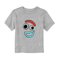 Disney Collection Toddler Boys Crew Neck Short Sleeve Regular Fit Toy Story Graphic T-Shirt