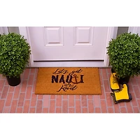 Calloway Mills Nauti Or Knot Outdoor Rectangular Doormat