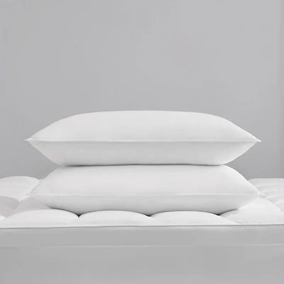 Rolled Allergen Barrier 2 Pack Soft Density Bed Pillow