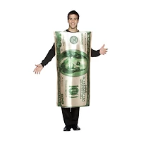 Unisex Adult 100 Dollar Bill Costume