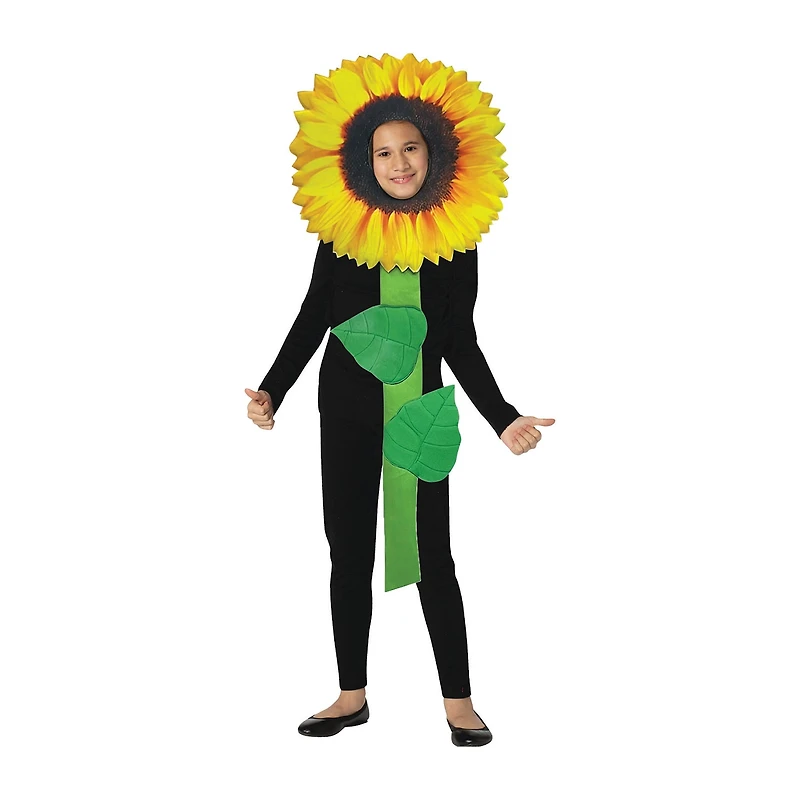 Little & Big Kid Unisex Sunflower Costume