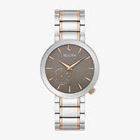 Bulova Modern Latin Grammy Womens Two Tone Stainless Steel Bracelet Watch 98l309
