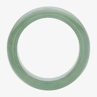 Womens 11M Genuine Green Jade Band