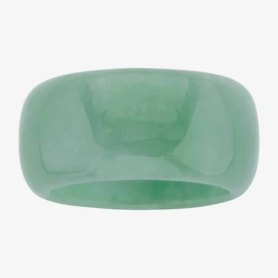 Womens 11M Genuine Green Jade Band