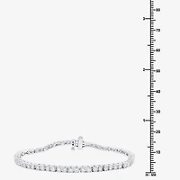 CT. T.W. Natural White Diamond 10K or 14K Yellow Gold 7.25 Inch Tennis Bracelet