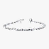 CT. T.W. Natural White Diamond 10K or 14K Yellow Gold 7.25 Inch Tennis Bracelet