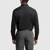 Van Heusen Everyday Defense Stain Shield Mens Regular Fit Stretch Fabric Wrinkle Free Long Sleeve Dress Shirt