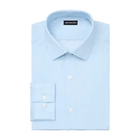Van Heusen Comfort Performance Mens Slim Fit Stretch Fabric Wrinkle Free Long Sleeve Dress Shirt