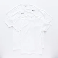 IZOD Mens 4 Pack Short Sleeve Crew Neck T-Shirt