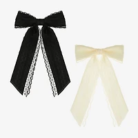 Bijoux Bar Lace 2-pc. Hair Bow