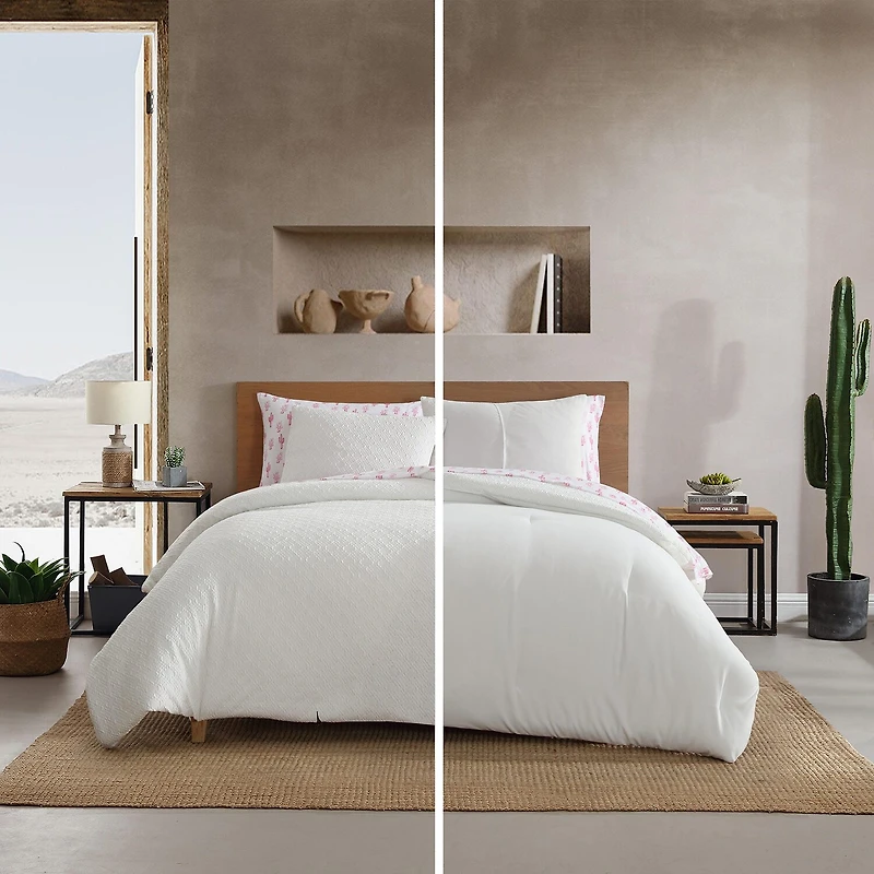 Wrangler Sedogeometric Embossed Midweight Easy Care Comforter Set