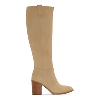 Mia Girl Womens Hadley Stacked Heel Dress Boots