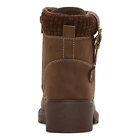 Pop Womens Vega Block Heel Booties