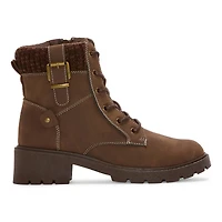 Pop Womens Vega Block Heel Booties